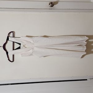 BCBGeneration Black Plunge Culotte Jumpsuit Size 2 – Cut-Out Back, Needs Hem Fix